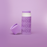 Load image into Gallery viewer, Nöz reef-safe sunscreen stick in purple.

